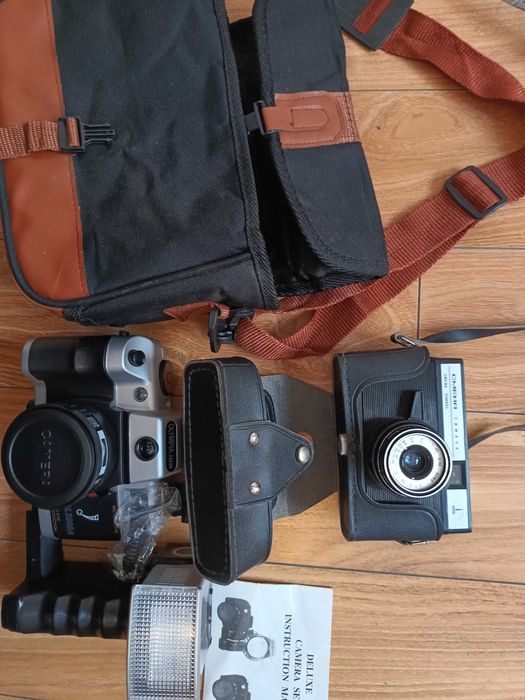 4 aparat Foto vechi: SMENA Symbol,Yashica 107,Min. III,Olympia DL2000A