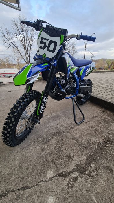 Motocross Motor Enduro 50cc 2 Timpi kickstart automat 14/12