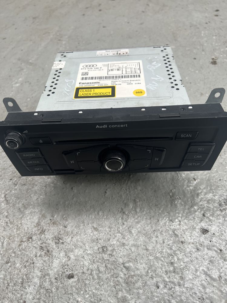 Cd player audi a4 b8 audi a5 2009  8T2 035 186 P