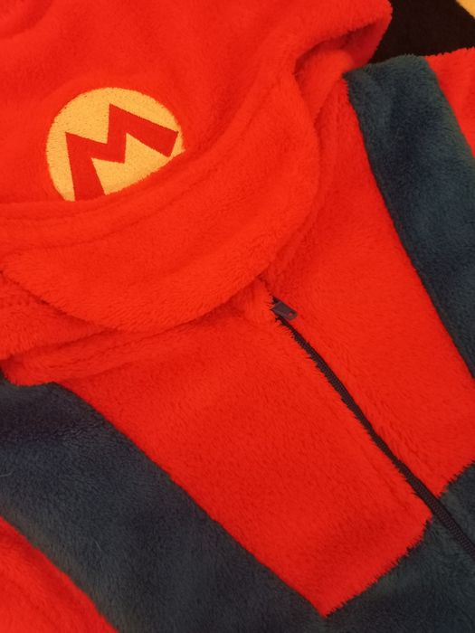 122-128 H&M Плюшен костюм / Overall  Super Mario