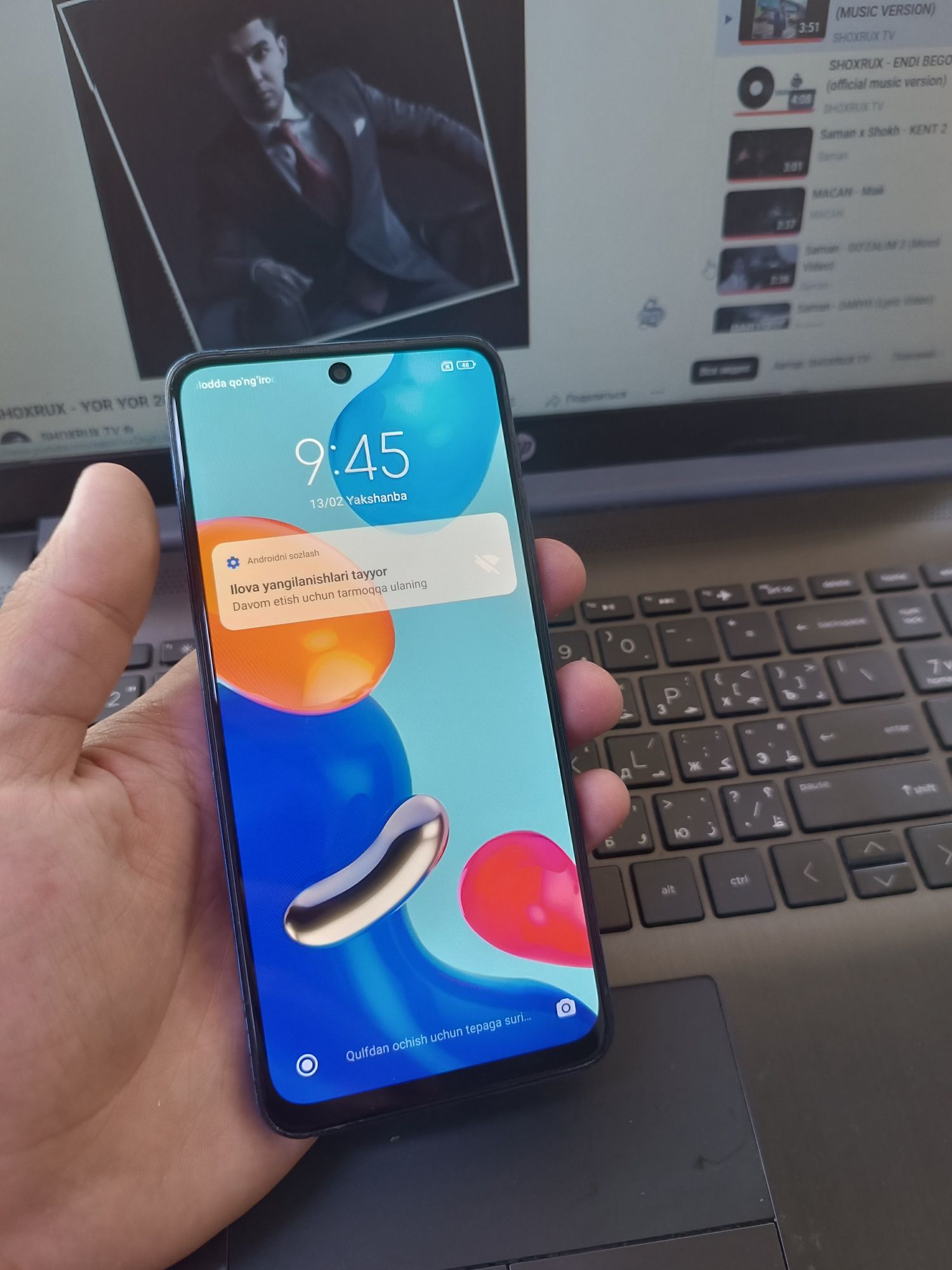 Redmi not 11 128gb ideyal aybi yoq