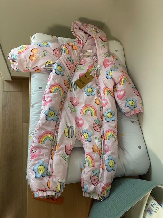 Бебешки гащеризон грейка Next 12-18 месеца