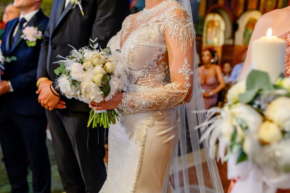 Rochie mireasa cusuta manual