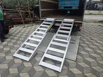 Set rampe pliabile aluminiu 1 tona pentru incarcare/descarcare 250x60x