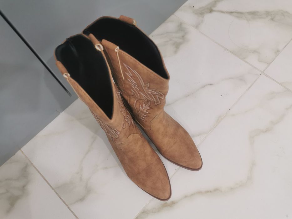 Женские сапоги казаки