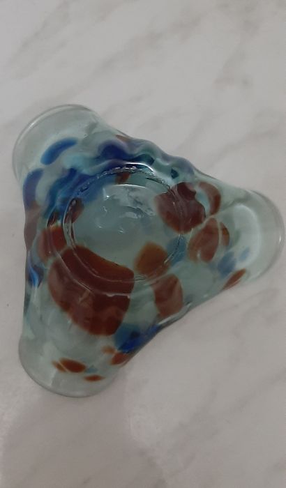 Пепельница( цветное стекло) чехия.