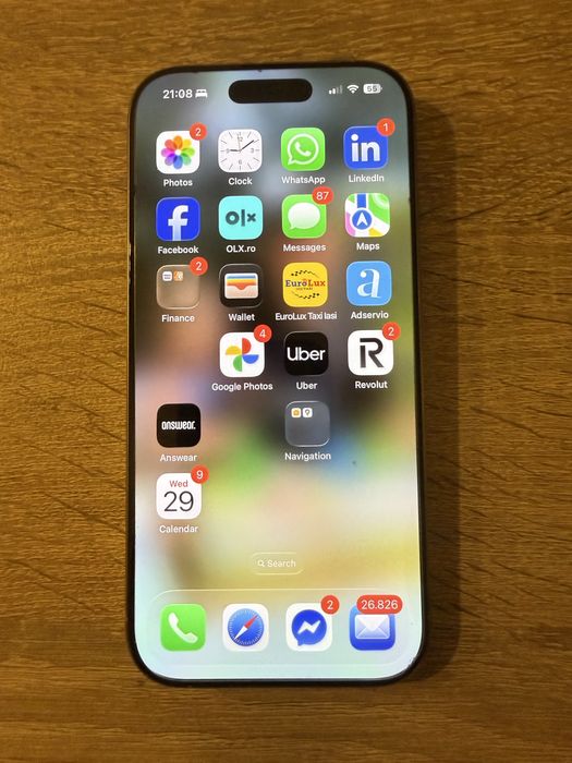 Iphone 16 Pro 256GB - natural - esim - 93%