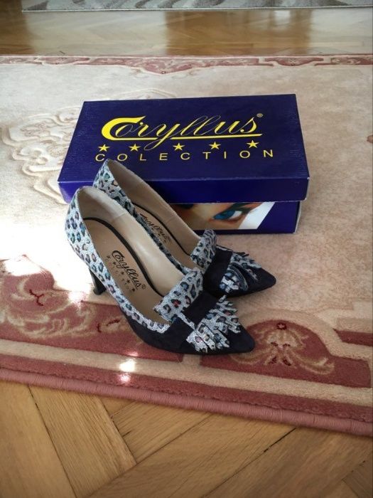 PANTOFI CORYLLUS animal print marime 37