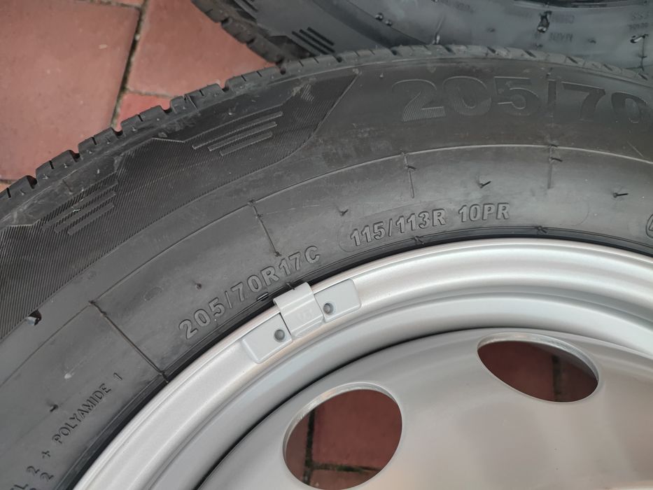 Jante originale Vw Crafter 205 70R17C 115/113 10PR 2020