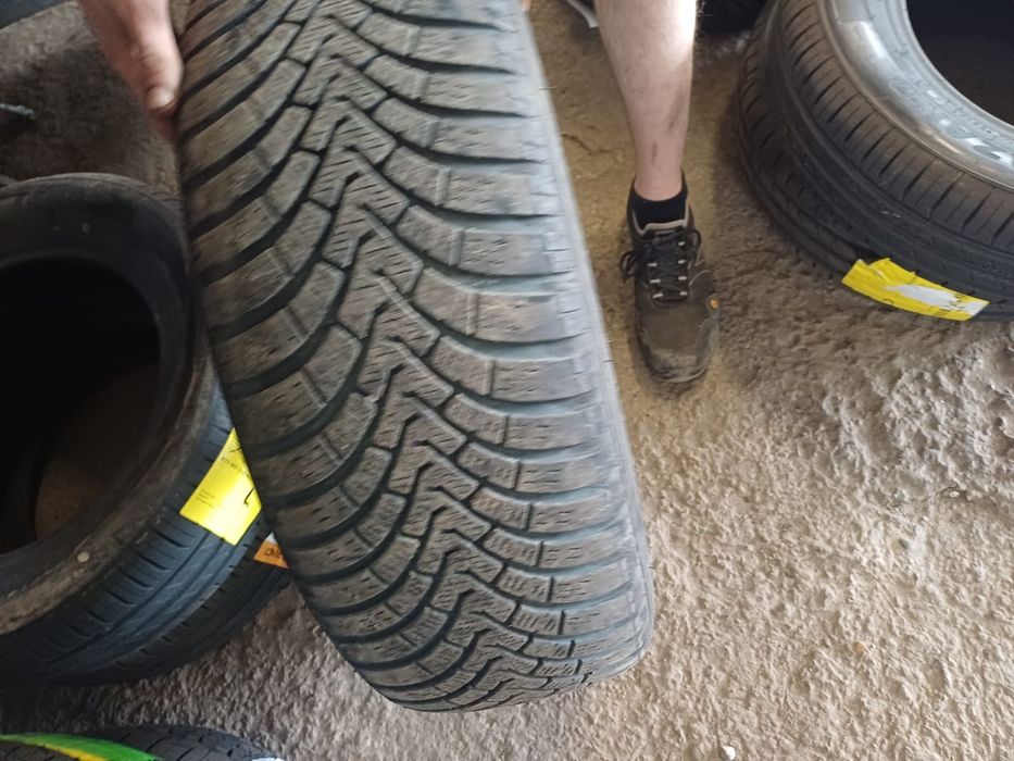 Set jante aluminiu + cauciucuri 215/60R17 100V XL Falken
