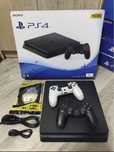 Playstation 4 slim 1TB 1 джестик 17 игр все новинки как на фото