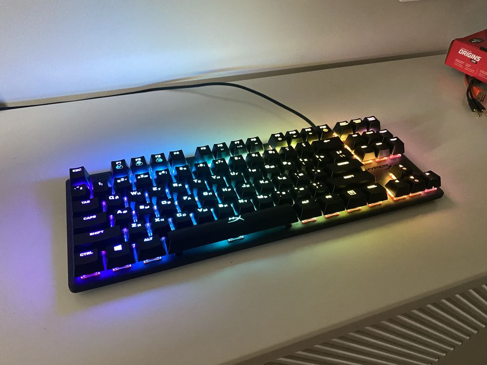 HyperX alloy origins core игровая клавиатура