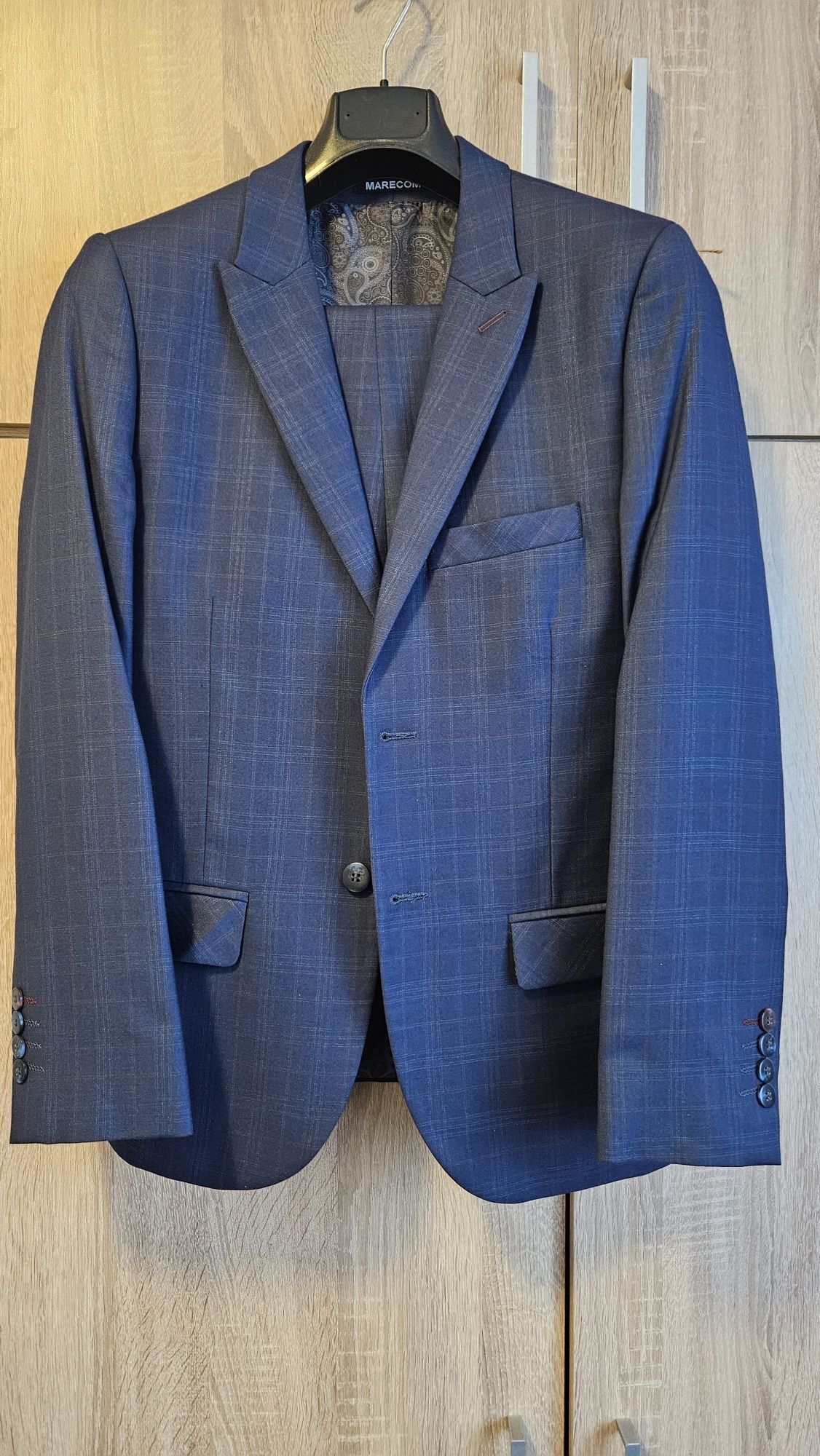 Set Costum bărbați lână 46