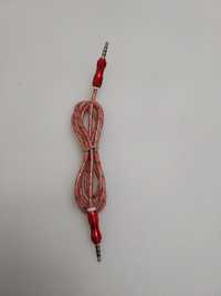 Cablu semnal Jack-Jack 3.5mm 4 pini Nou Casti/Boxe/Etc