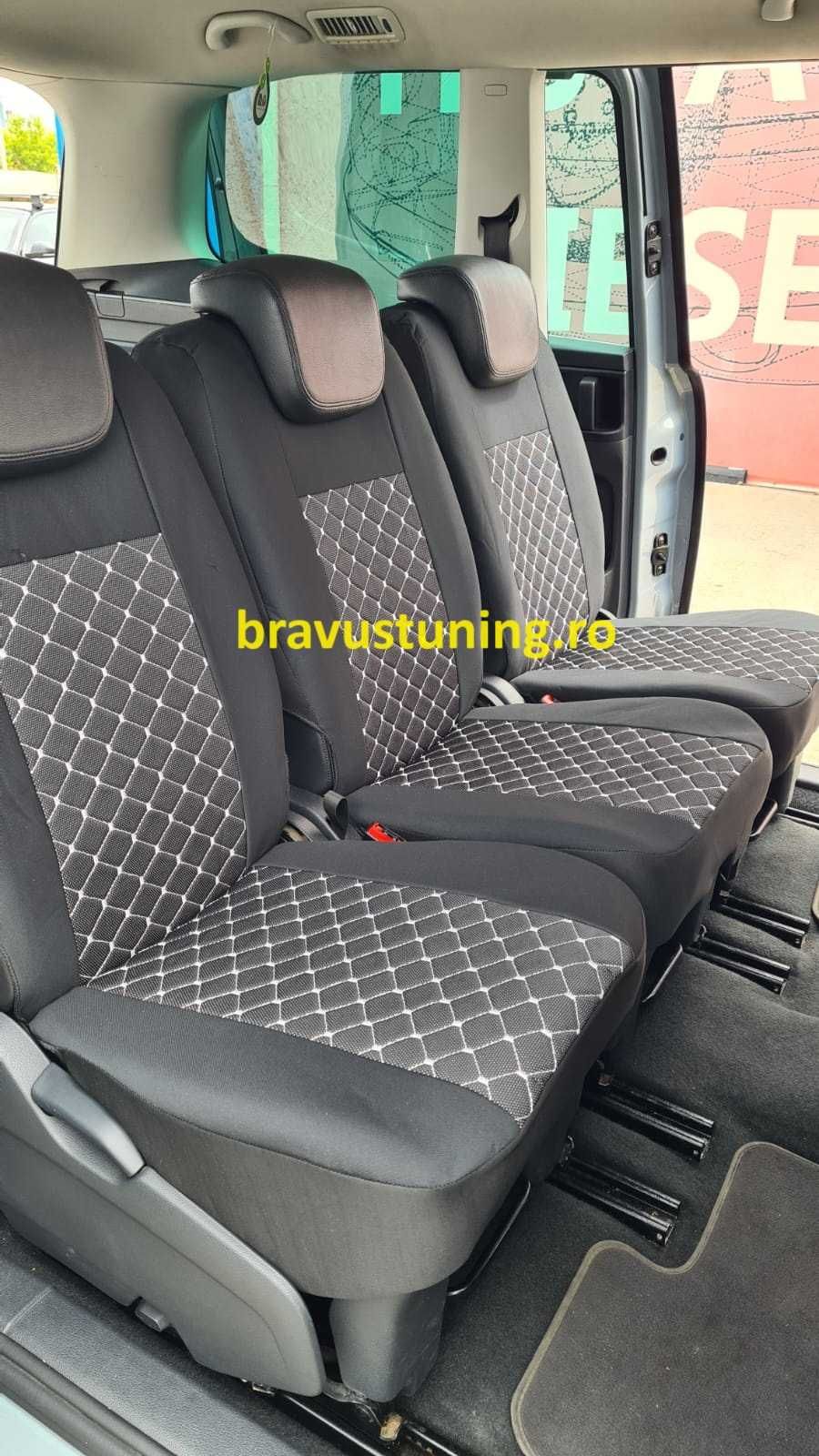 Huse scaun auto Sharan 5 locuri / 7 locuri individuale stofa tapiterie
