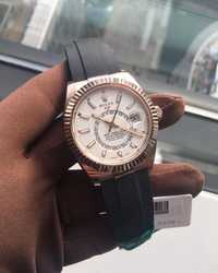 Rolex Sky-Dweller Rose Gold / Rubber