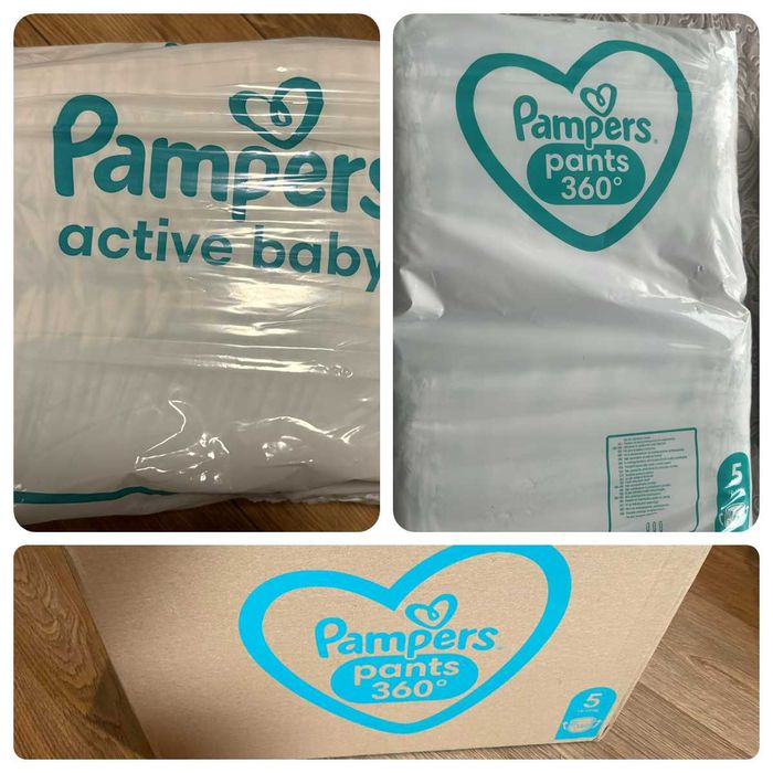 Лот памперси на Памперс, 5ца размер - 110 лева