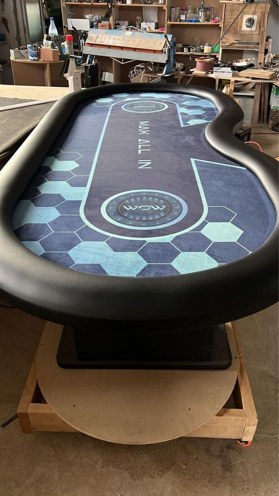Masa de Poker WOW stoc Customtables.eu multe modele stoc site intra