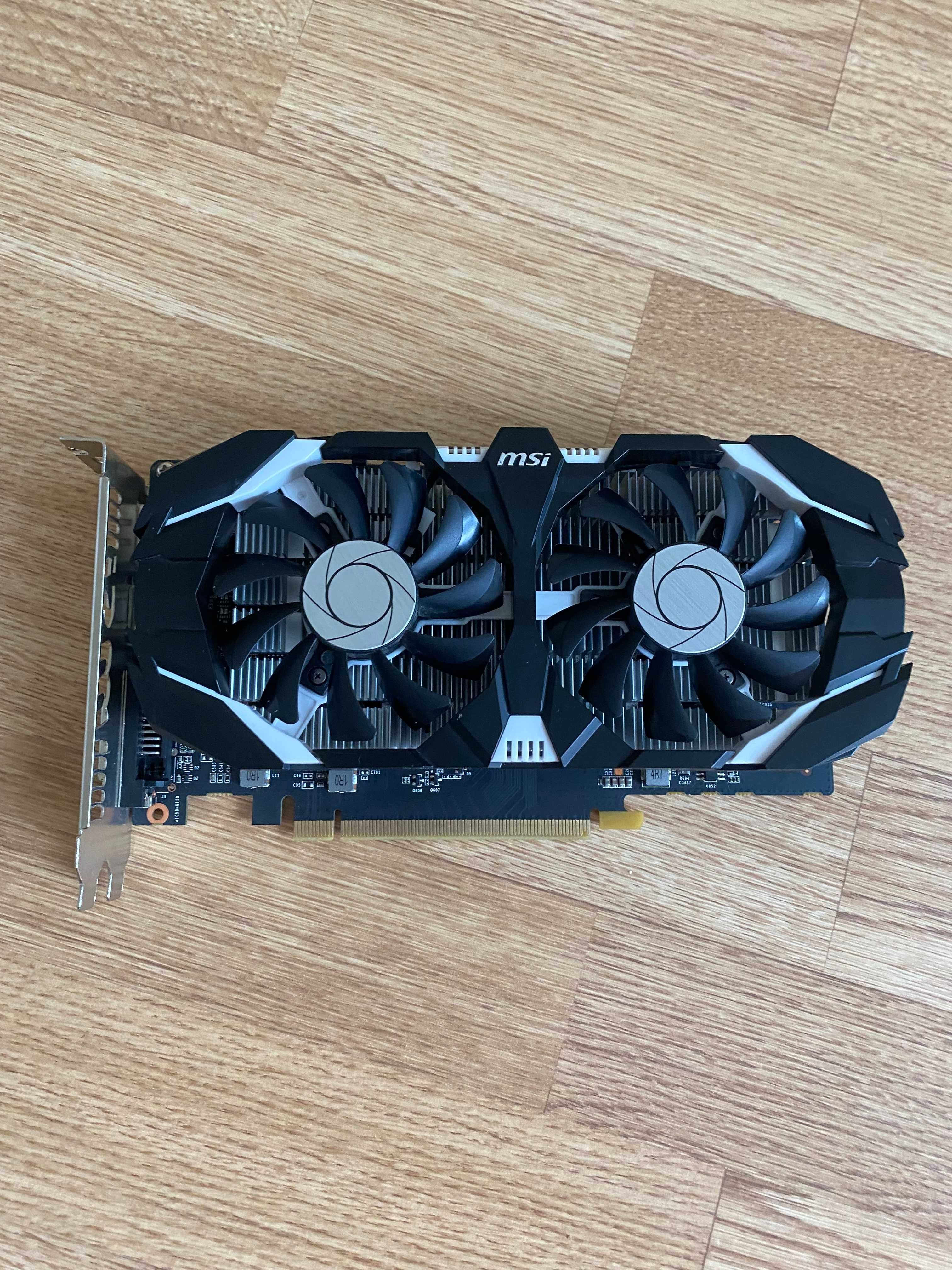 Placa video MSI GeForce GTX 1050 Ti OC, 4GB GDDR5,128-bit