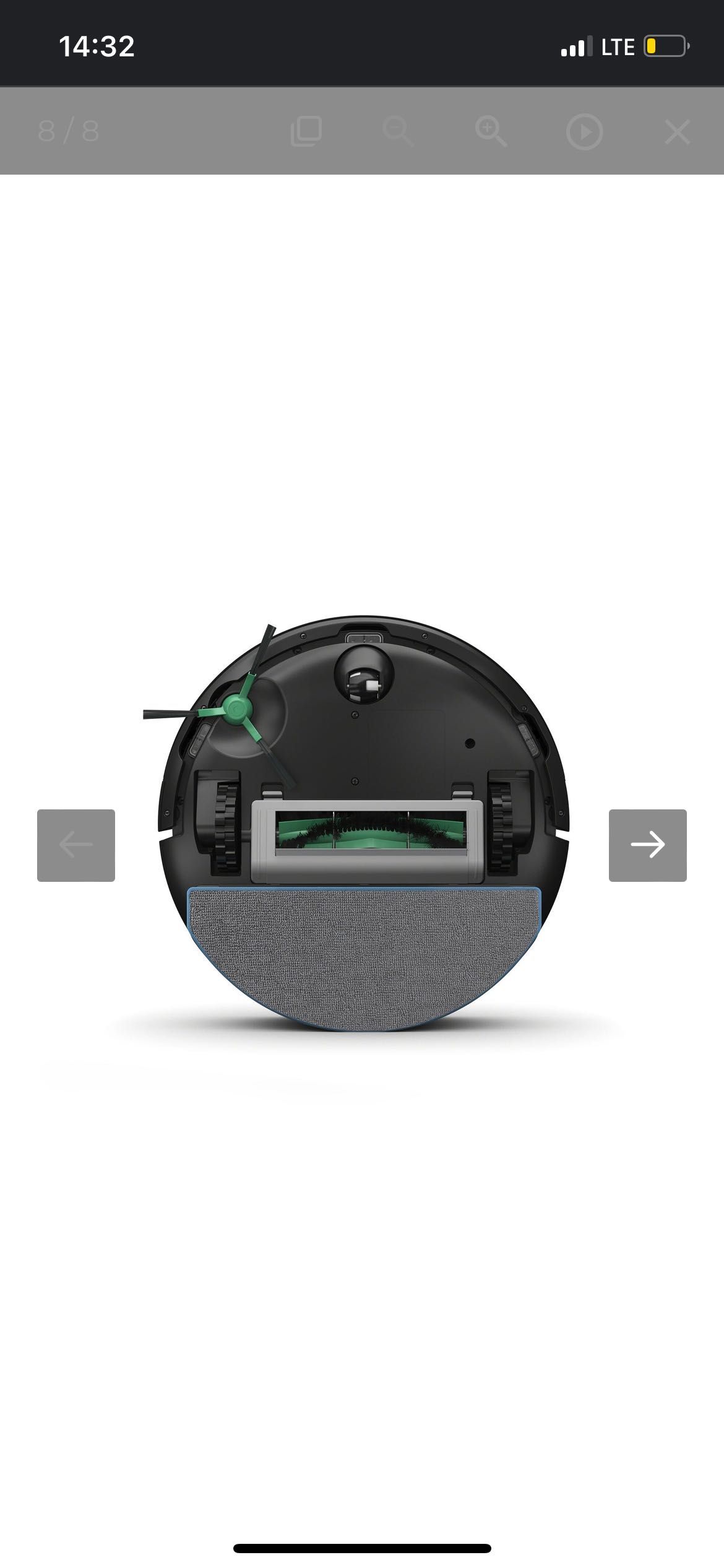 Прахосмукачка робот IROBOT 2