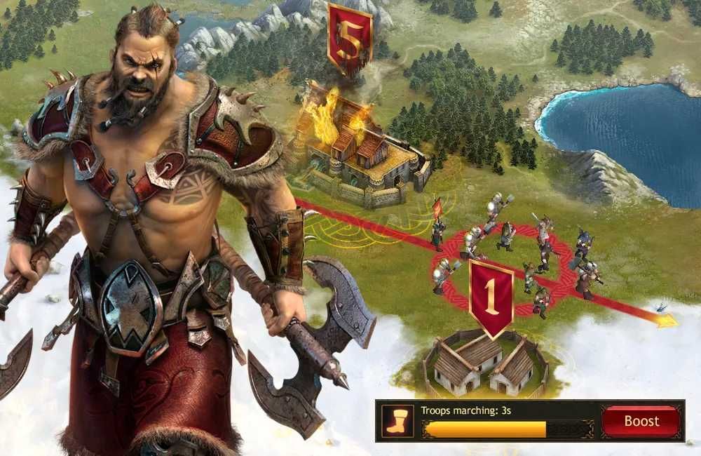 vikings war of clans аккаунт