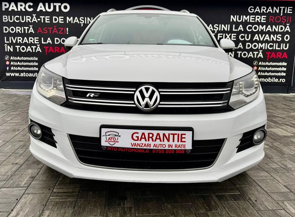•Vw Tiguan R-Line~2.0TDI~2014~AUTOMAT DSG~4X4~Carlig~Garantie~Rate•