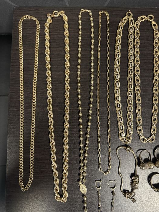 Lanturi bratari inele cercei din aur de 14ka