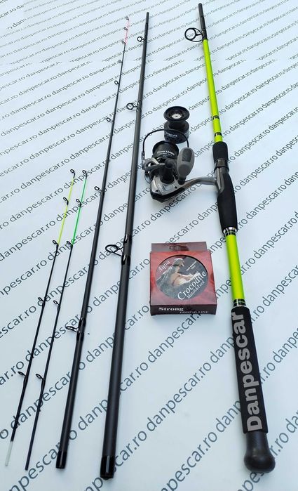 SET Feeder BOLENTINO PRO 3,60m 180gr+Mulineta PROFL CHASER LA4000+FIR