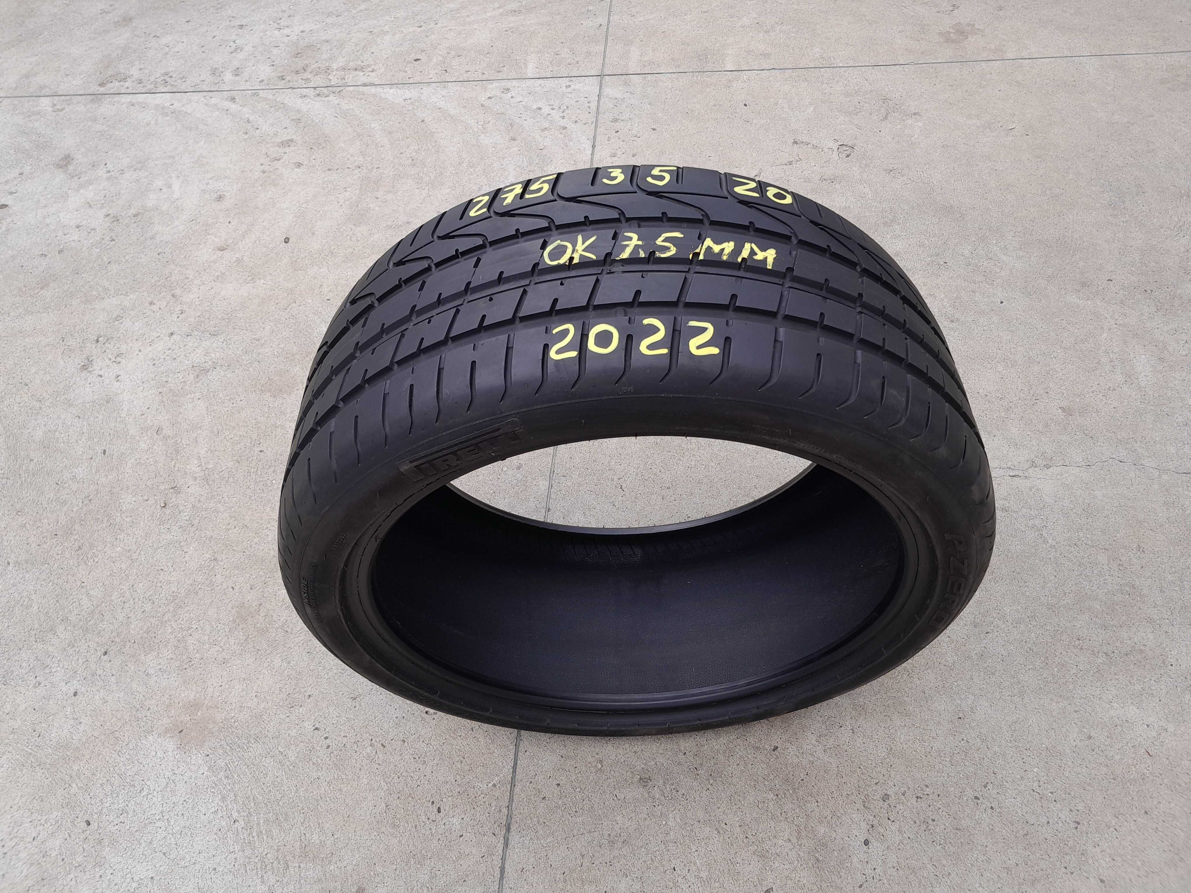 O anvelopa de vara 275 35 20 pirelli p zero MO profil 7,5 mm dot 2022