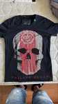 Оригинална Philipp Plein тениска Размер S Череп с камъни