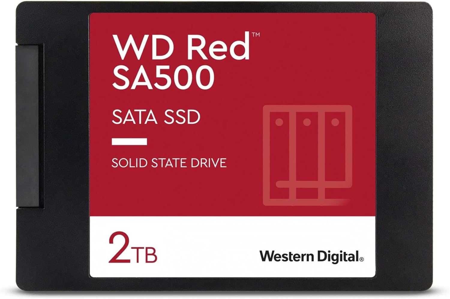 Western Digital 2TB WD Red SA500 NAS 3D NAND SATA III 6 Gb/s