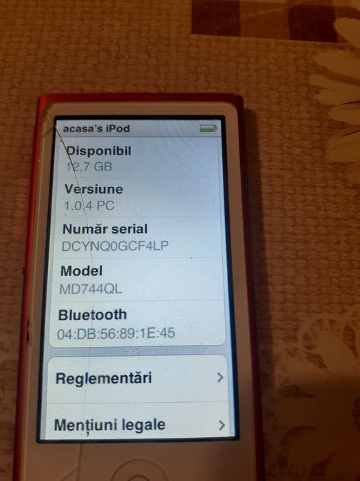 Ipod nano generatia 7th