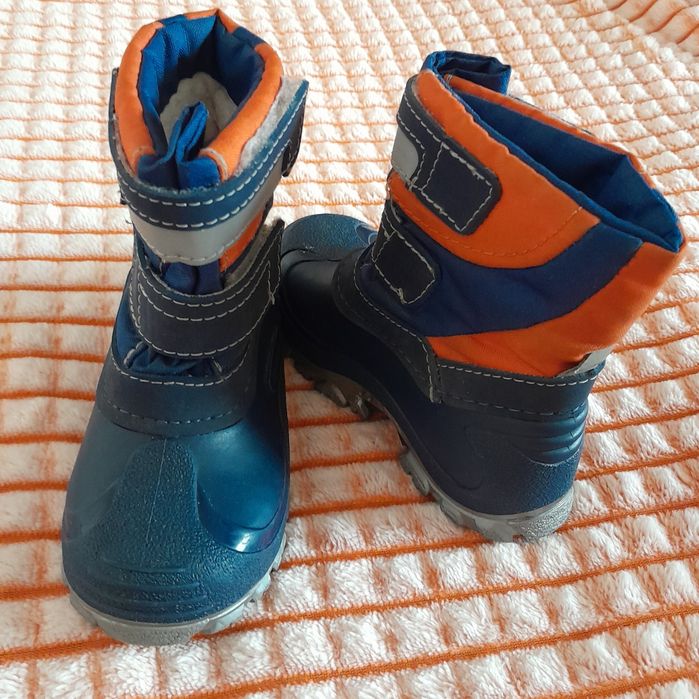 Сапоги почти нов. тёплые 23 р. на мальчика