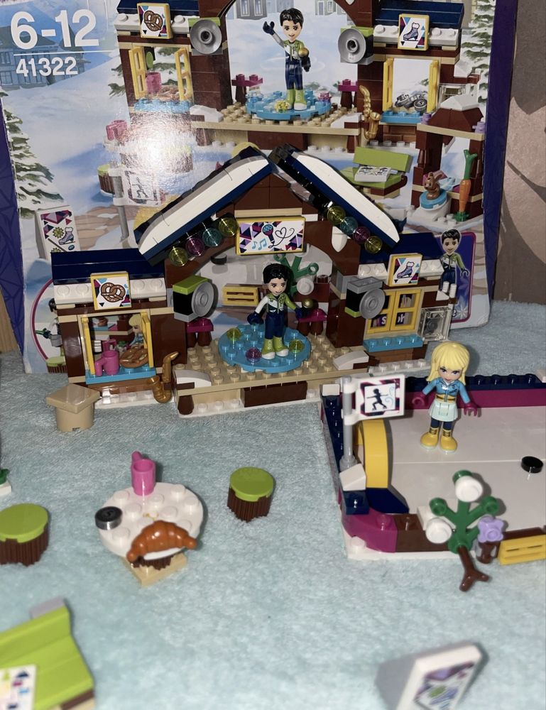 Lego friends Ледена пързалка в зимния курорт 41322