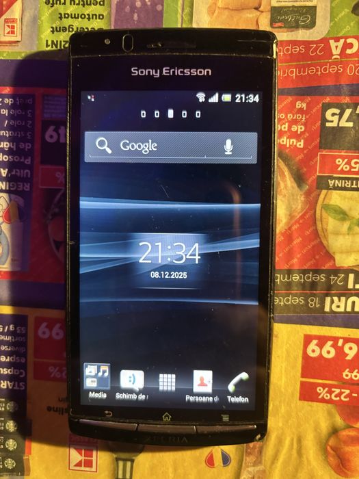 sony ericsson LT-18i (cititi anuntul)