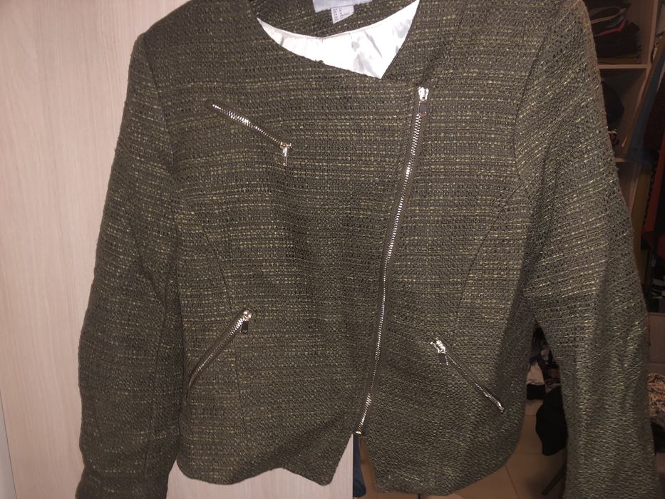 Jacheta groasa H&M, noua fara eticheta, mar. 44