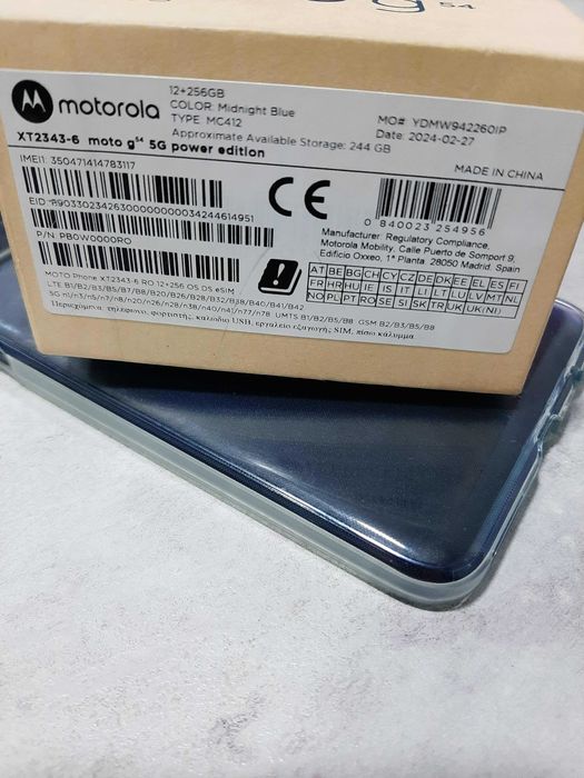 Motorola  G54 Power Edition 5G 256GB 12GB RAM