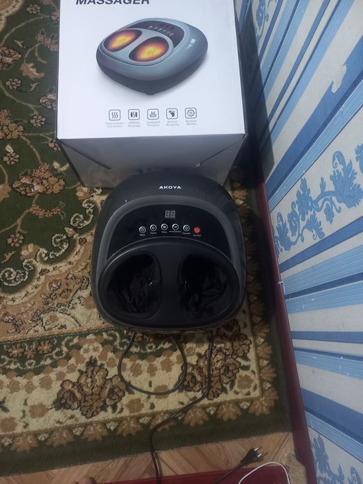 Массажор для ног роликовый компрессиорныйй