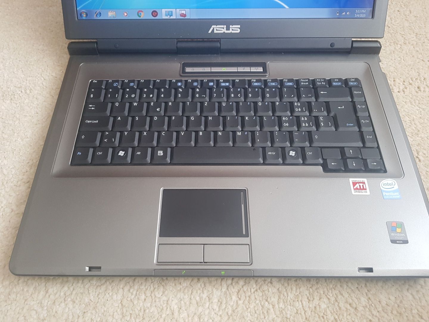 Laptop Asus X51R 1.86 GHz / 2 GB / 160 HDD