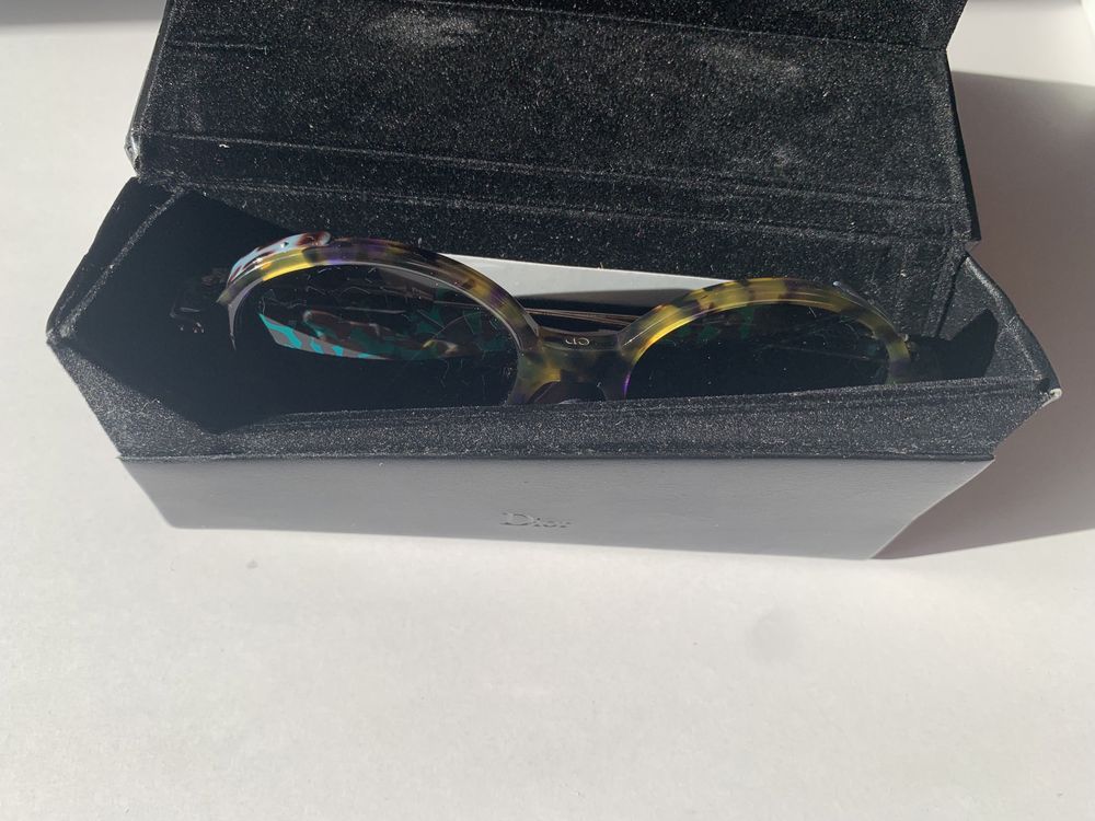 ЧИСТО НОВИ/BRAND NEW Christian Dior Umbrage Green Havana glasses очила