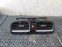 Grile ventilatie bord centrale buton avarii vw golf 6 5k 5k0819728 5k0815735 5k0815736
