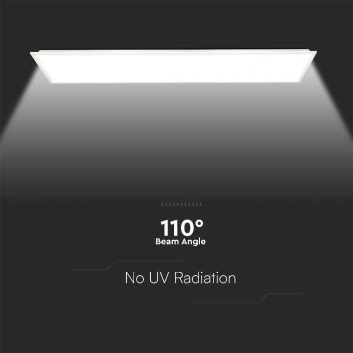 LED ПАНЕЛ V-TAC 40W 120x30см 4800LM  1200x300мм за вграждане в растер