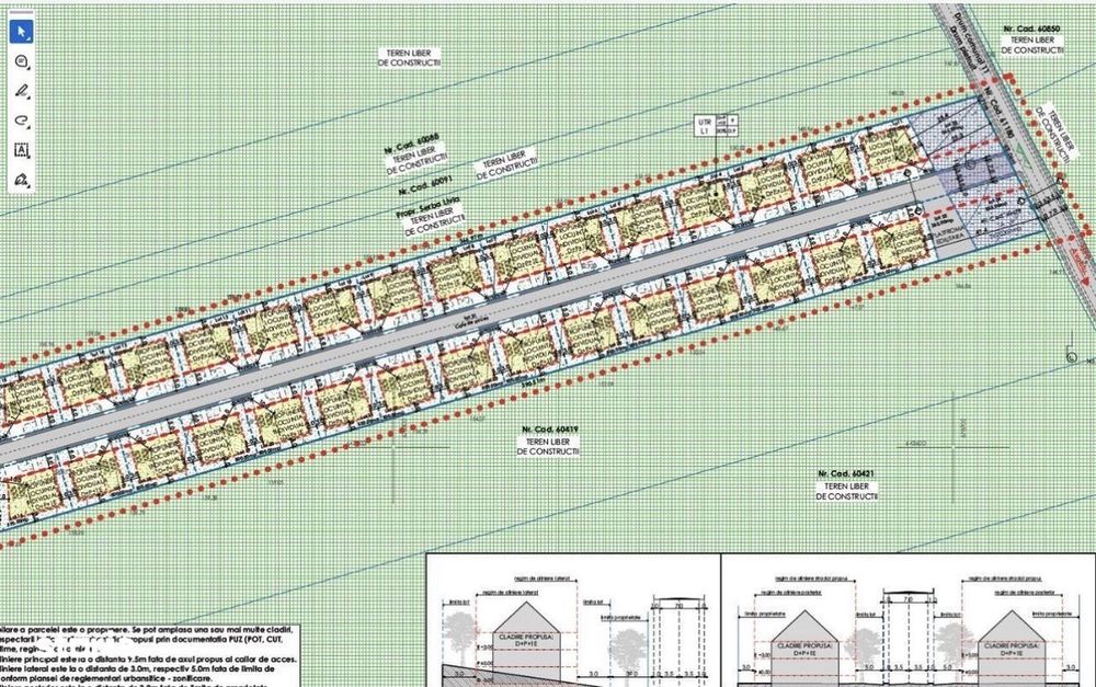 Investitie ! Teren intravilan, PUZ aprobat, D+P+1E