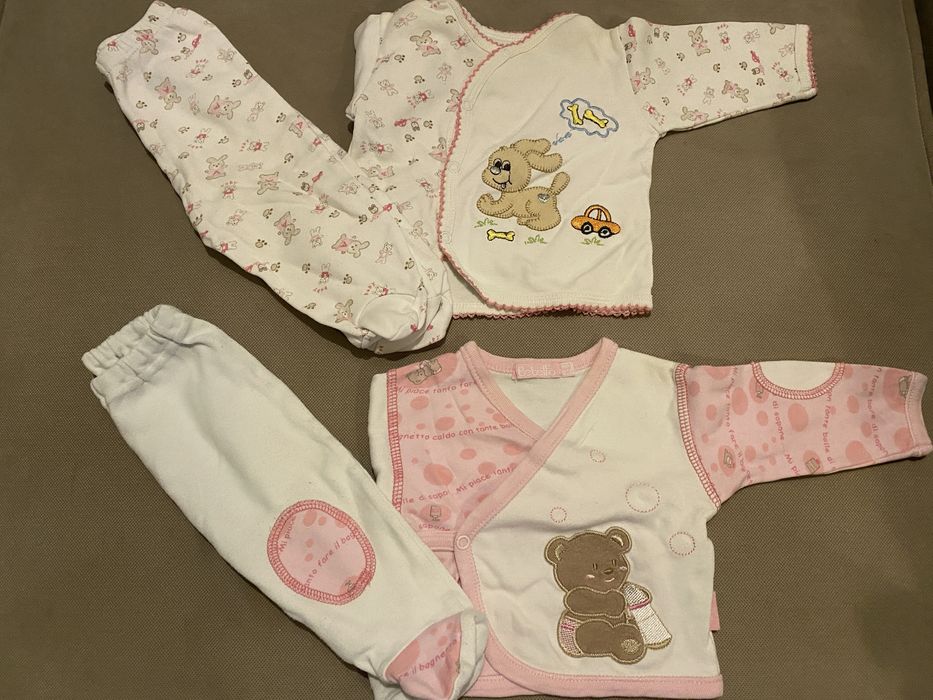 Лот бебешки дрехи 0-3 месеца