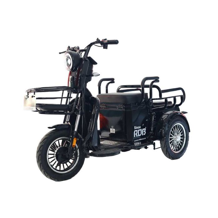 Tricicleta electrica RDB Sinoe fara permis, 500W, 2022, 25 km/h