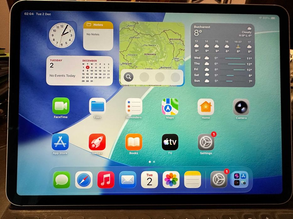 Ipad Pro Gen 1 cu 512GB + Tastatura originala Apple + Apple Pencil