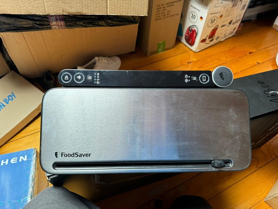 Aparat de vidat FoodSaver VS3190X-01, 1 viteza, 5 programe, vidare ume