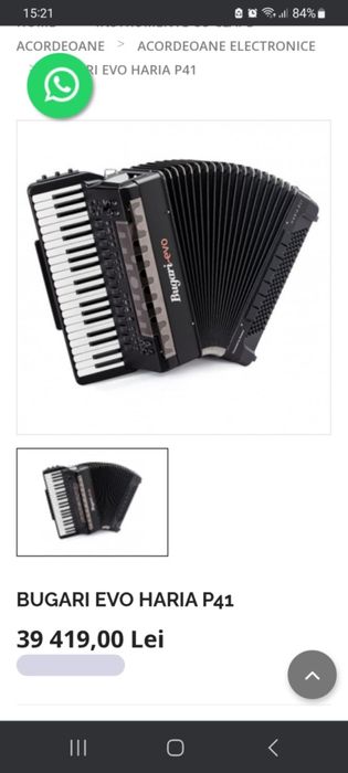 Vând Bugari evo haria 41
