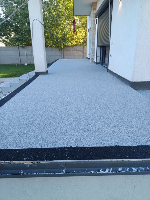 Covor de piatră cu rășină