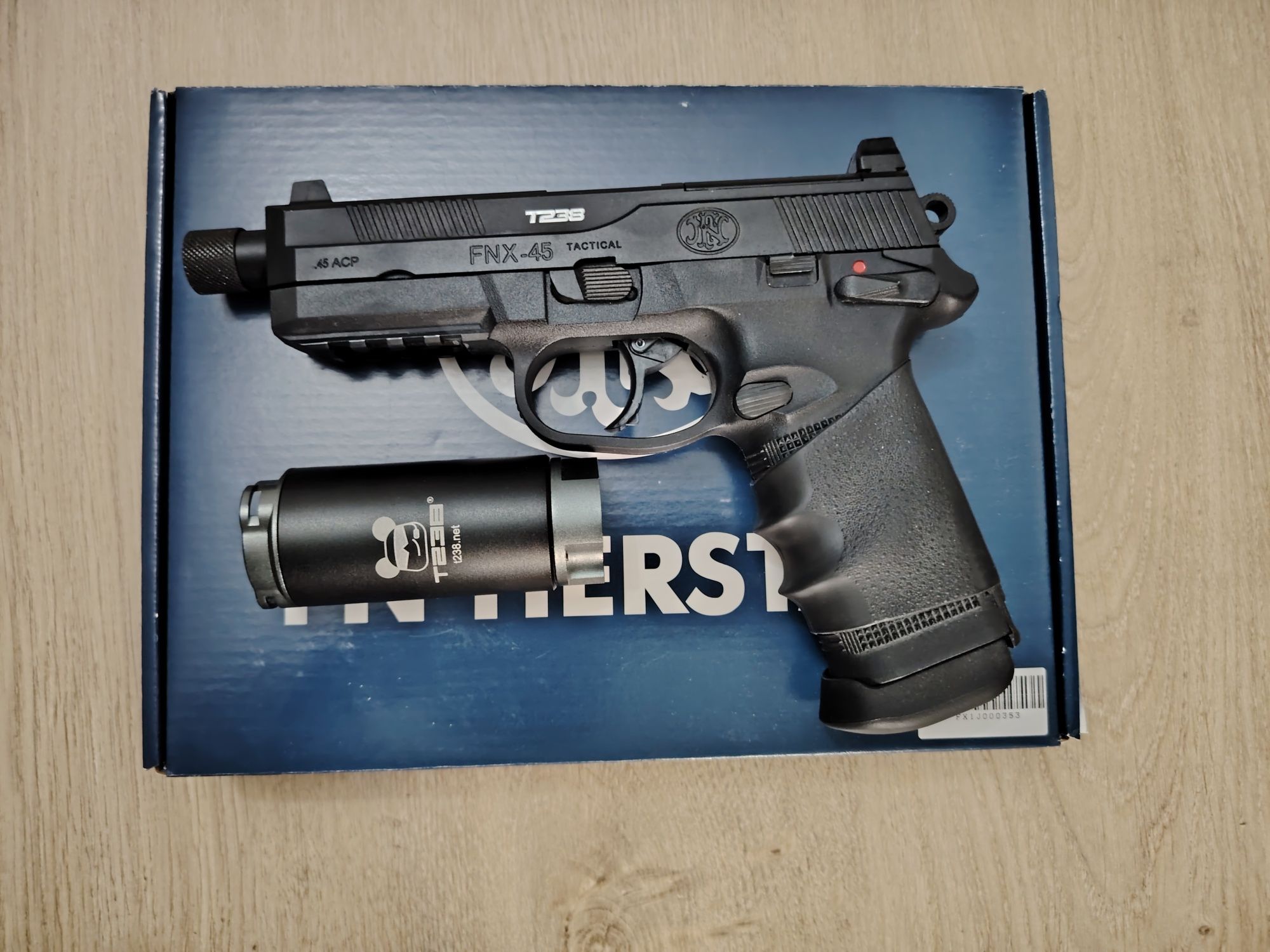 FN FNX-45 GAS , Blowback